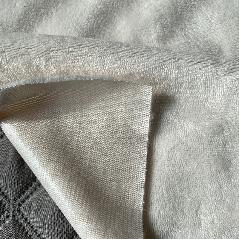 100% Polyester flannel fleece Fabric Laminated TPU film