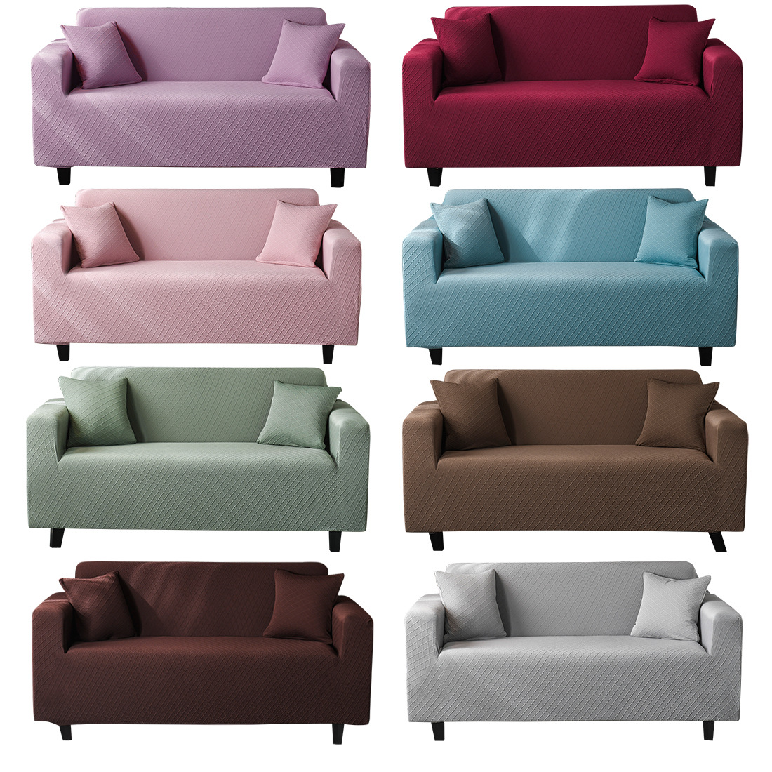 Spandex Knitted Jacquard Universal Stretch Sofa Cover