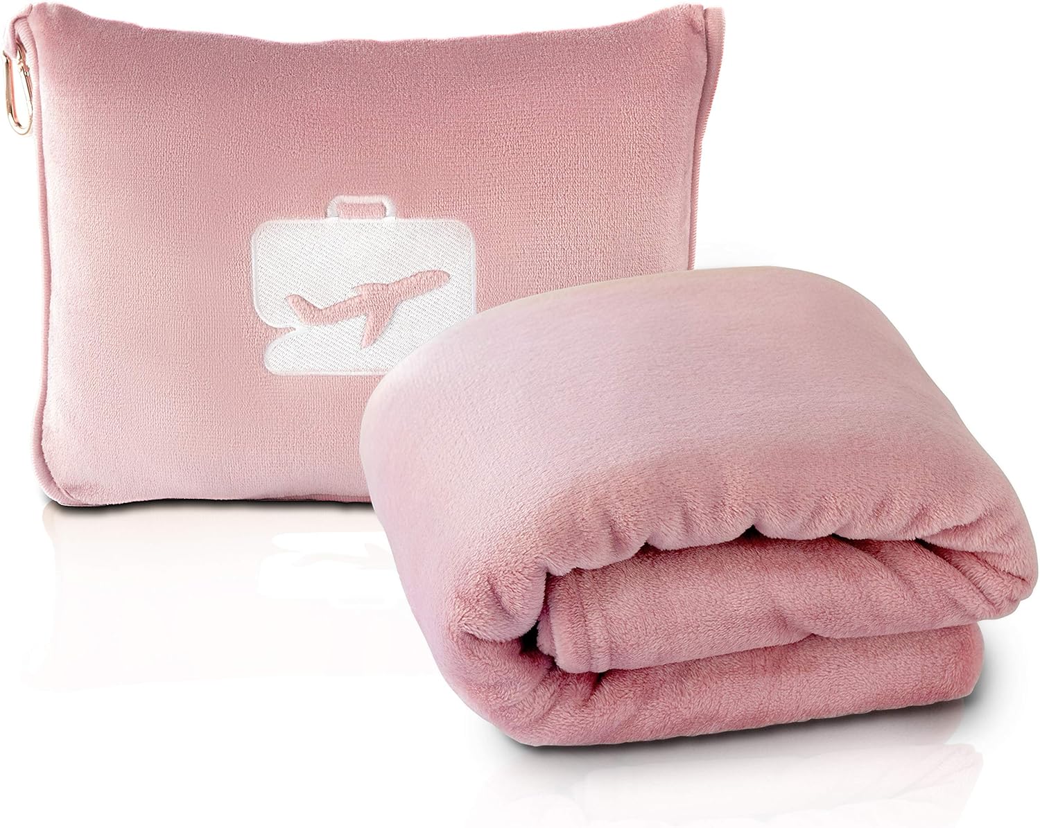 Lightweight Compact Travel Blanket ultra soft for Airplane Comfort