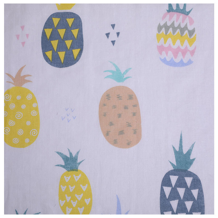 Two Layers Printed Cotton Muslin