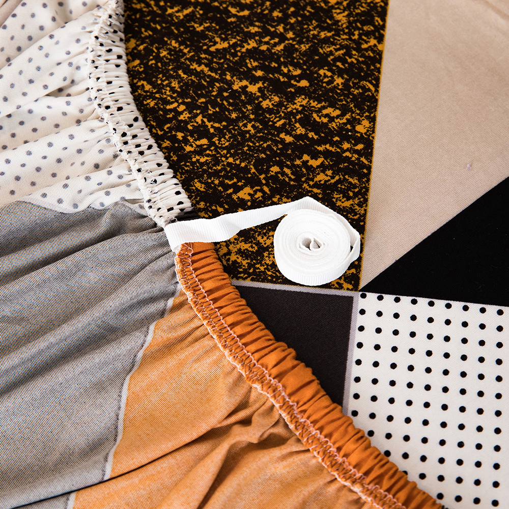 Printed Poly Spandex Milk Silk Universal Stretch Sofa Cover