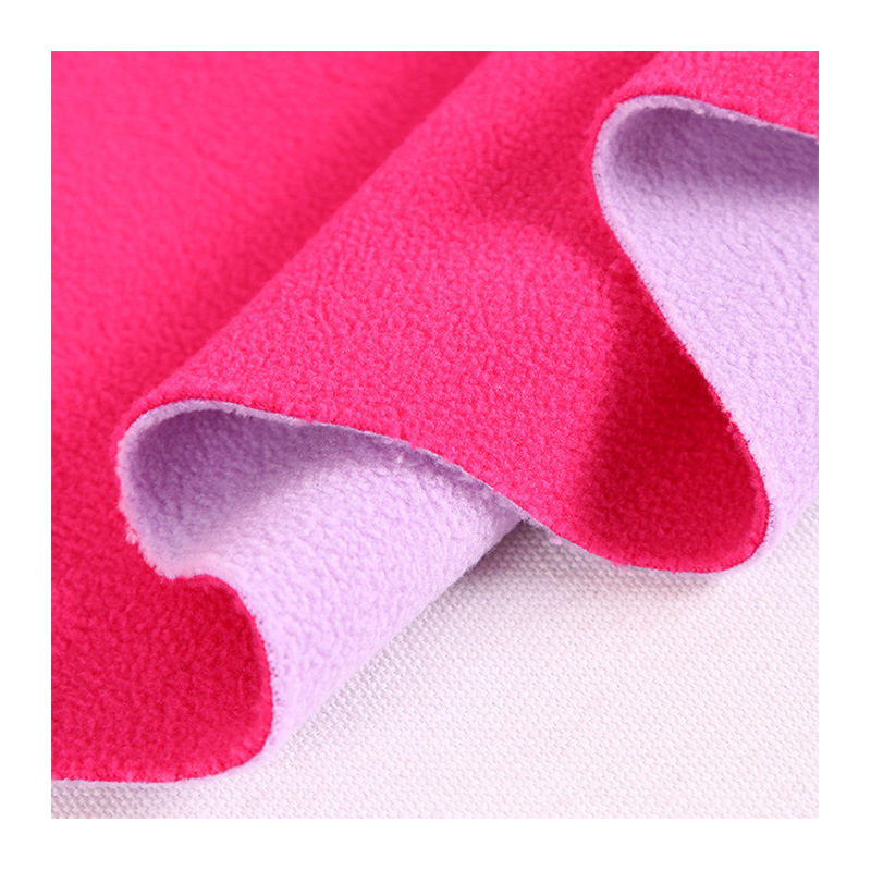  Double Sided Polar fleece Laminated Bonded Fabric
