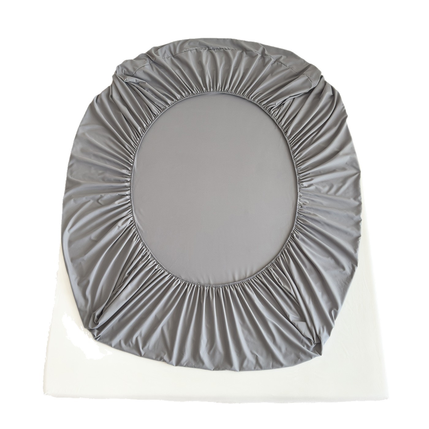 FizoHome Solid Brushed Microfiber Fitted Sheet Soft Fitted Bottom Sheet