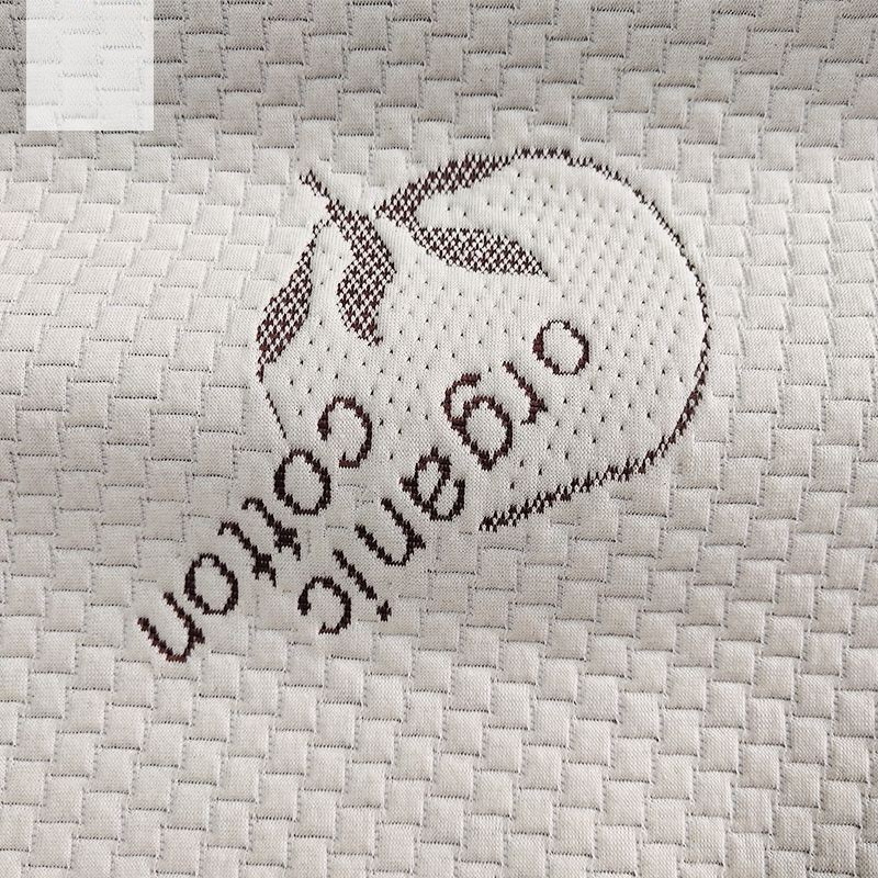 Organic Cotton Jacquard Fabric Laminated TPU film