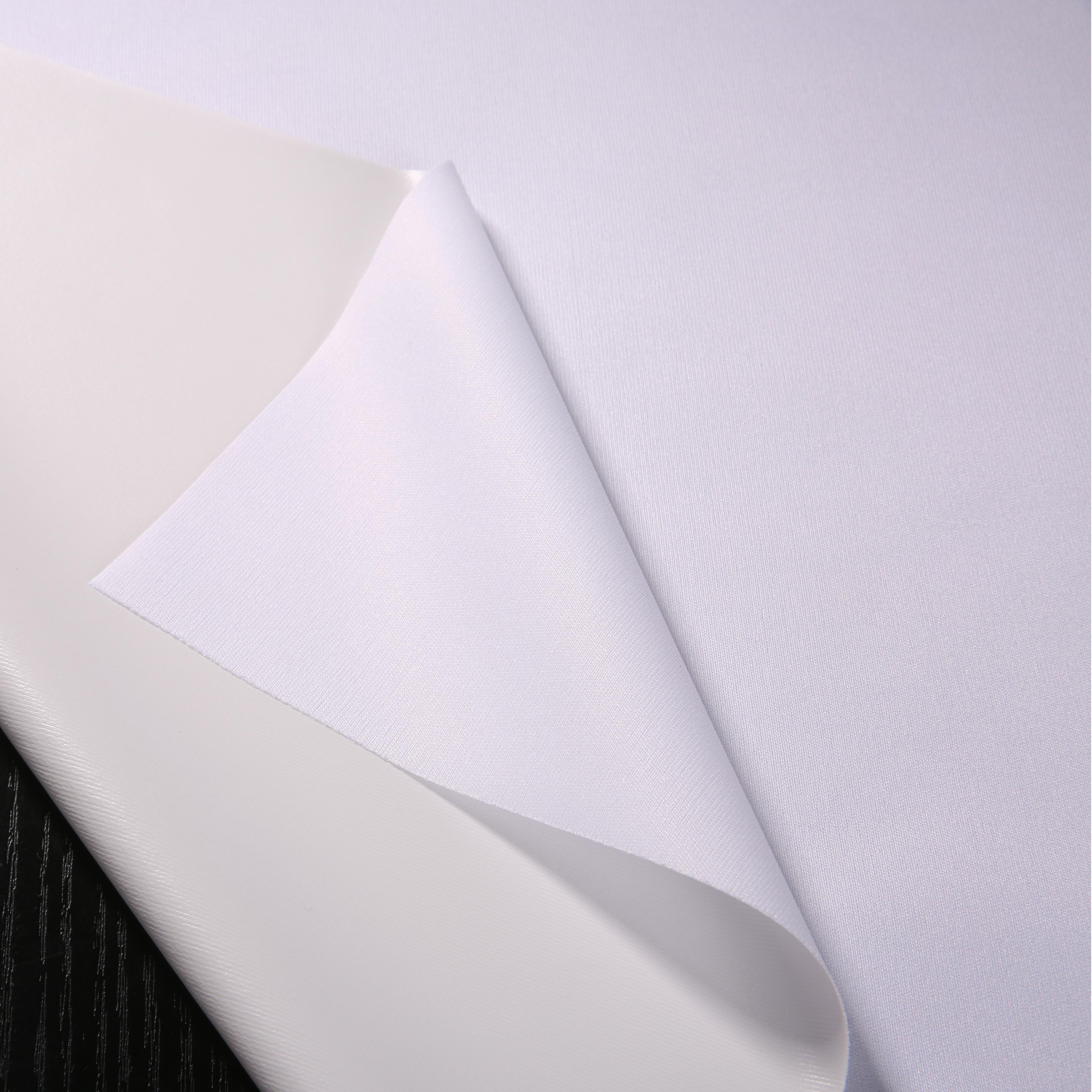 Solid Polyester Interlock Knitted fabric laminated TPU film