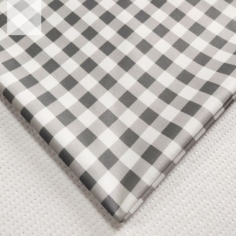 Printed Polyester Interlock Knitted fabric laminated TPU film