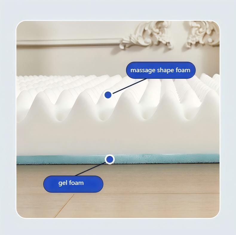Soft Memory Foam Crib Mattress Water Resistant Removable Zippered Cover Play Mattress