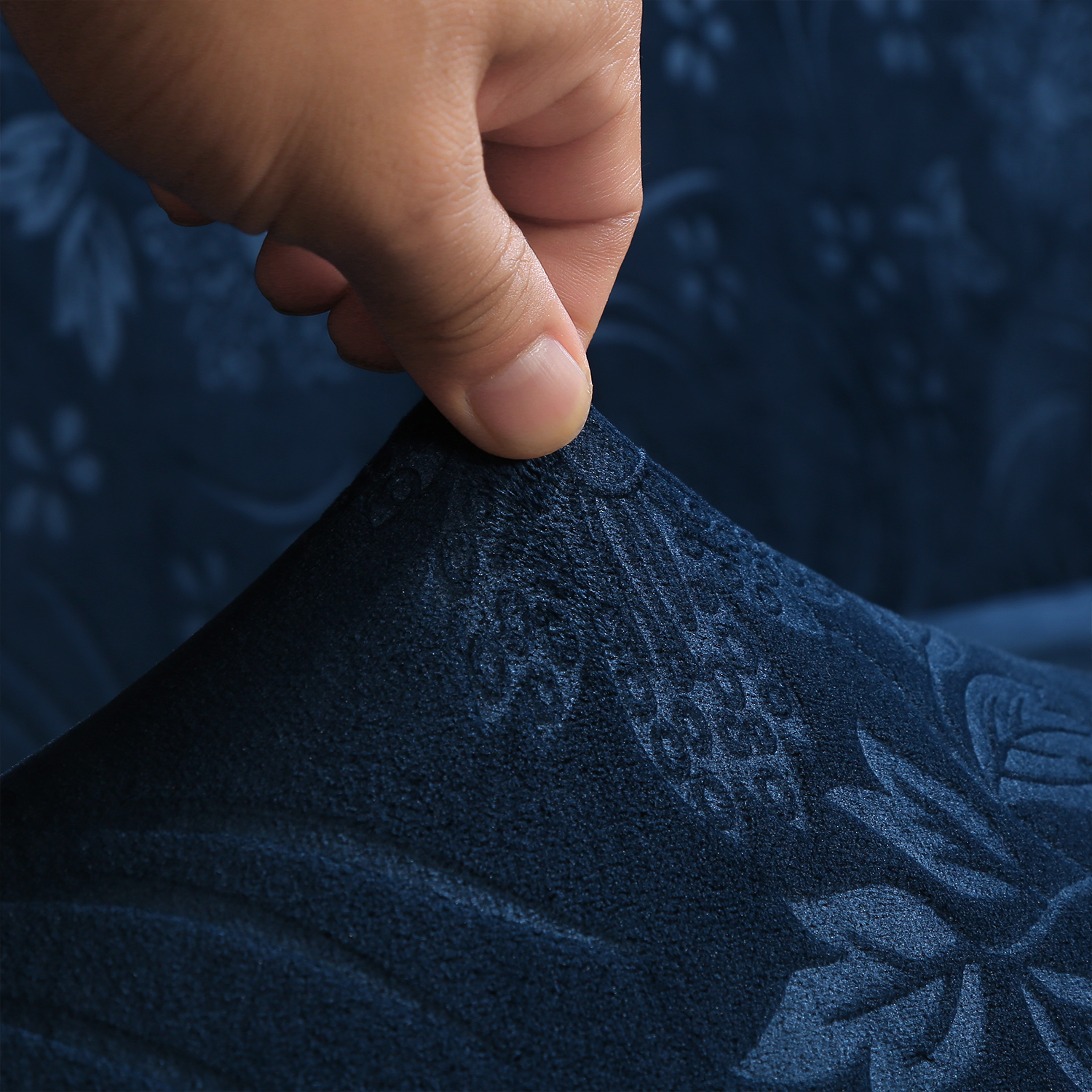 Spandex Crystal Velvet Jacquard Universal Stretch Sofa Cover