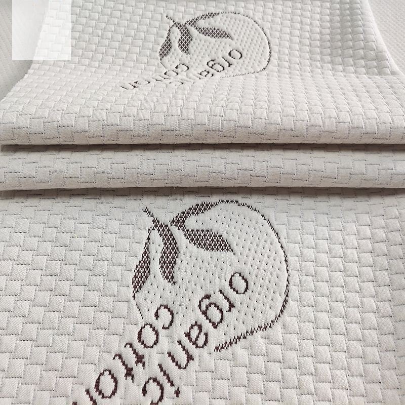 Organic Cotton Jacquard Fabric Laminated TPU film