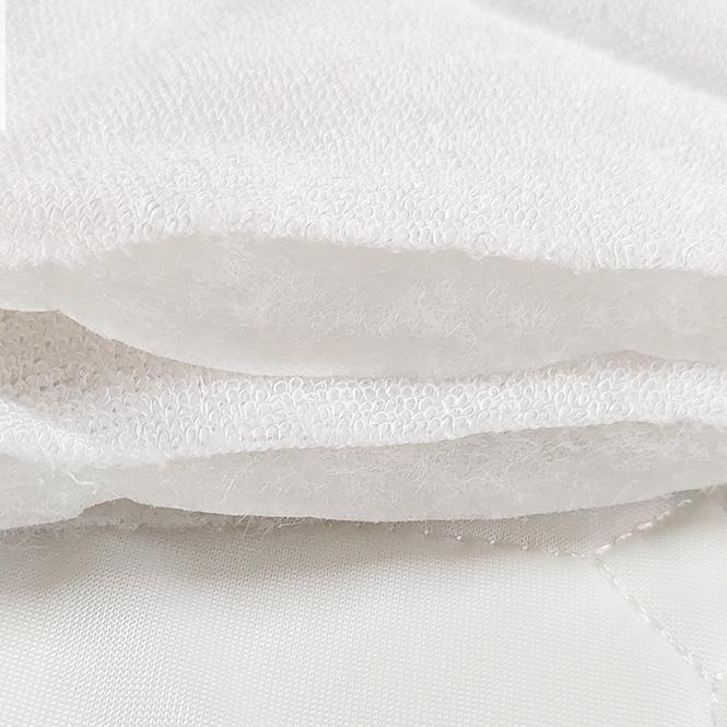Bamboo Terry Quilted Fabric Laminated TPU film