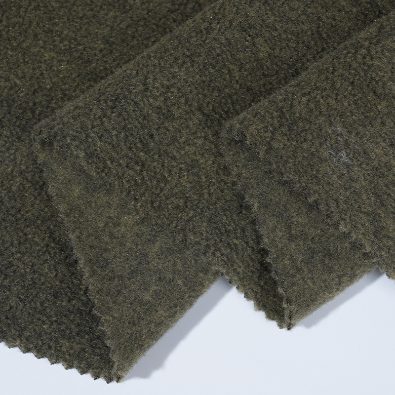 Melange Dot Polar Fleece with Speckled Surface