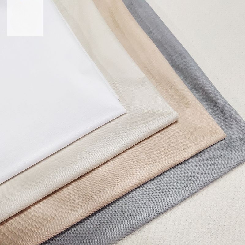 Solid 100% Eucalyptus Tencel Jersey fabric laminated TPU film