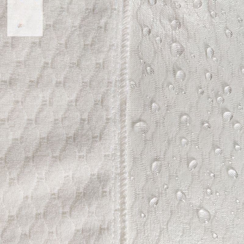 Polyester Jacquard Terry Fabric Laminated TPU film