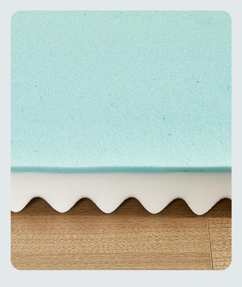 Soft Memory Foam Crib Mattress Water Resistant Removable Zippered Cover Play Mattress