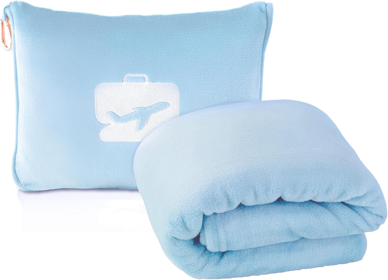 Lightweight Compact Travel Blanket ultra soft for Airplane Comfort