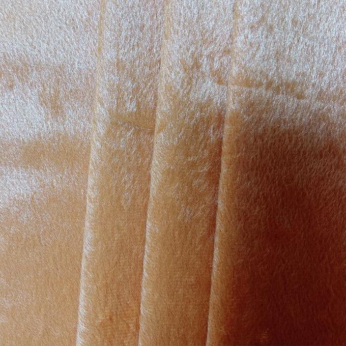  100% Polyester crystal velvet Fabric Laminated TPU film