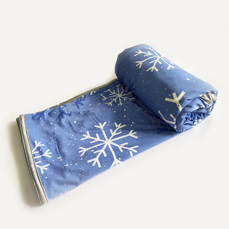 Printed Polyester Lightweight Summer Nylon Cooling Blanket