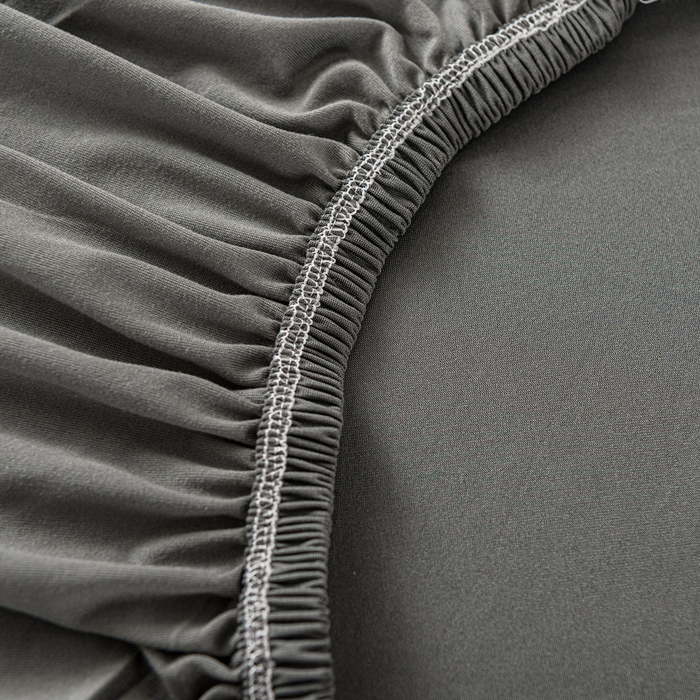 Solid Color Poly Spandex Milk Silk Universal Stretch Sofa Cover