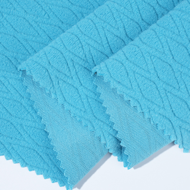 Diamond Jacquard Polar Fleece 