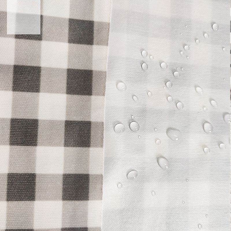 Printed Polyester Interlock Knitted fabric laminated TPU film