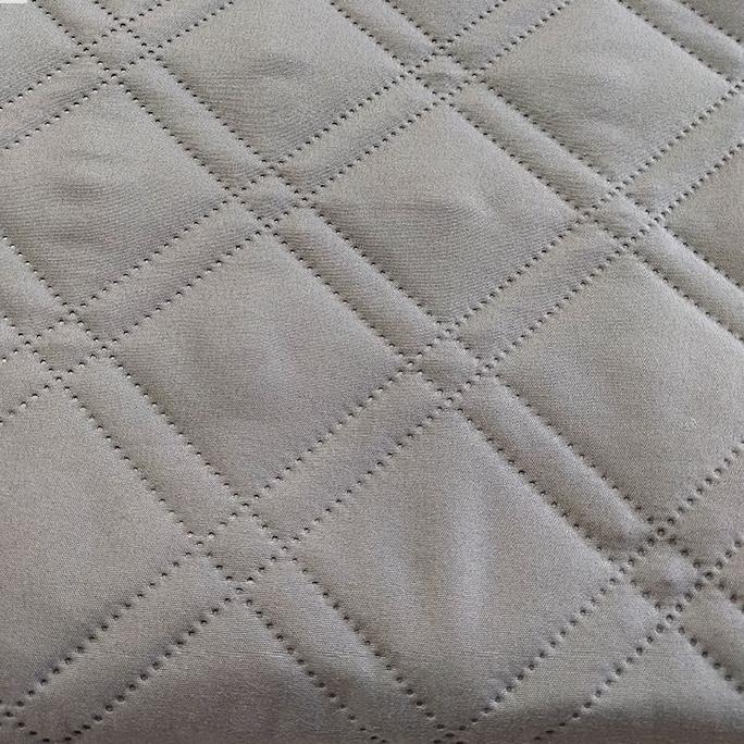 Ultrasonic White Customized Solid Color Microfiber Fabric Laminated TPU film