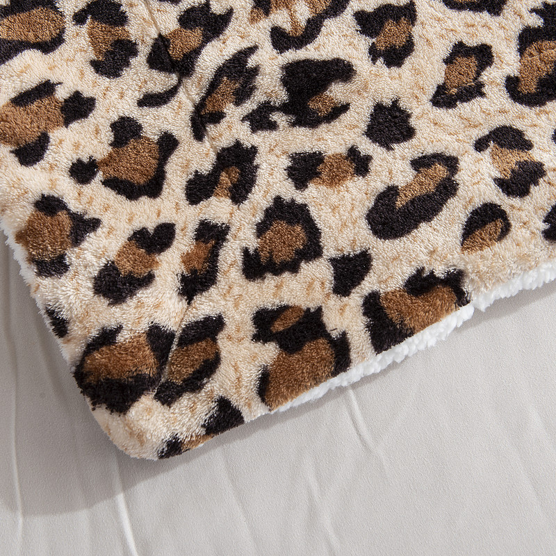 Custom Print Double Layer Flannel Fleece Sherpa Blanket 