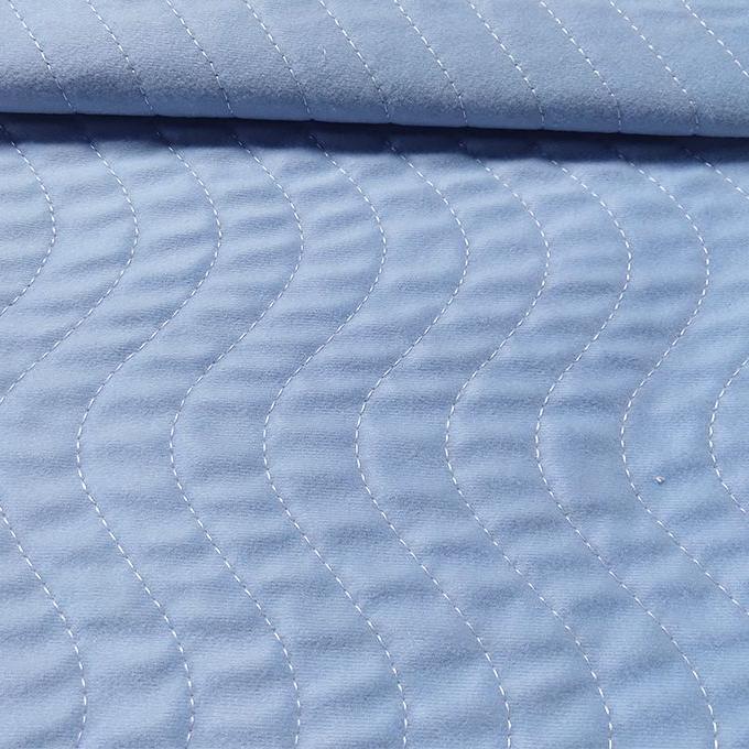  Brushed Tricot Quilted Fabric Laminated TPU film