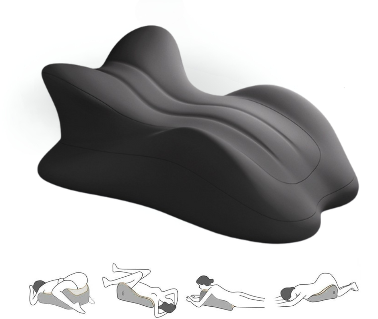 Intimate Sex Positioning Pillow Memory Foam Butt Cushion Multi-Functional Adult  Love Pillow