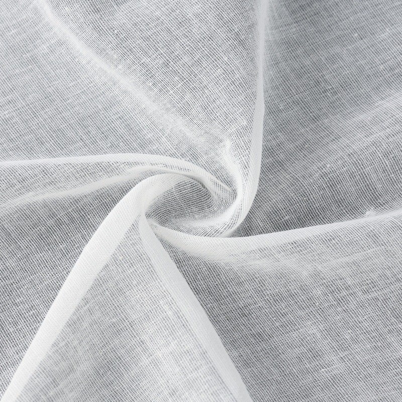 White Single Layer Cotton Muslin Fabric 