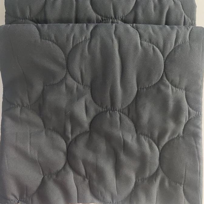 100% Polyester Grey Microfiber Cloud Quilted Fabric Laminated TPU film