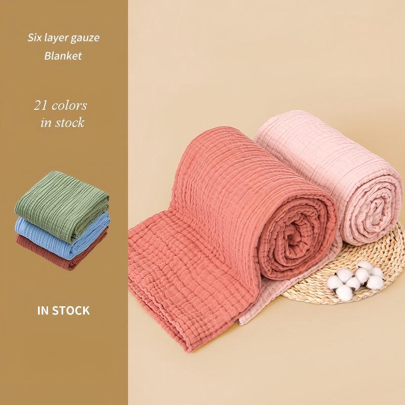 Six Layers 100% Cotton Gauze Baby Blanket