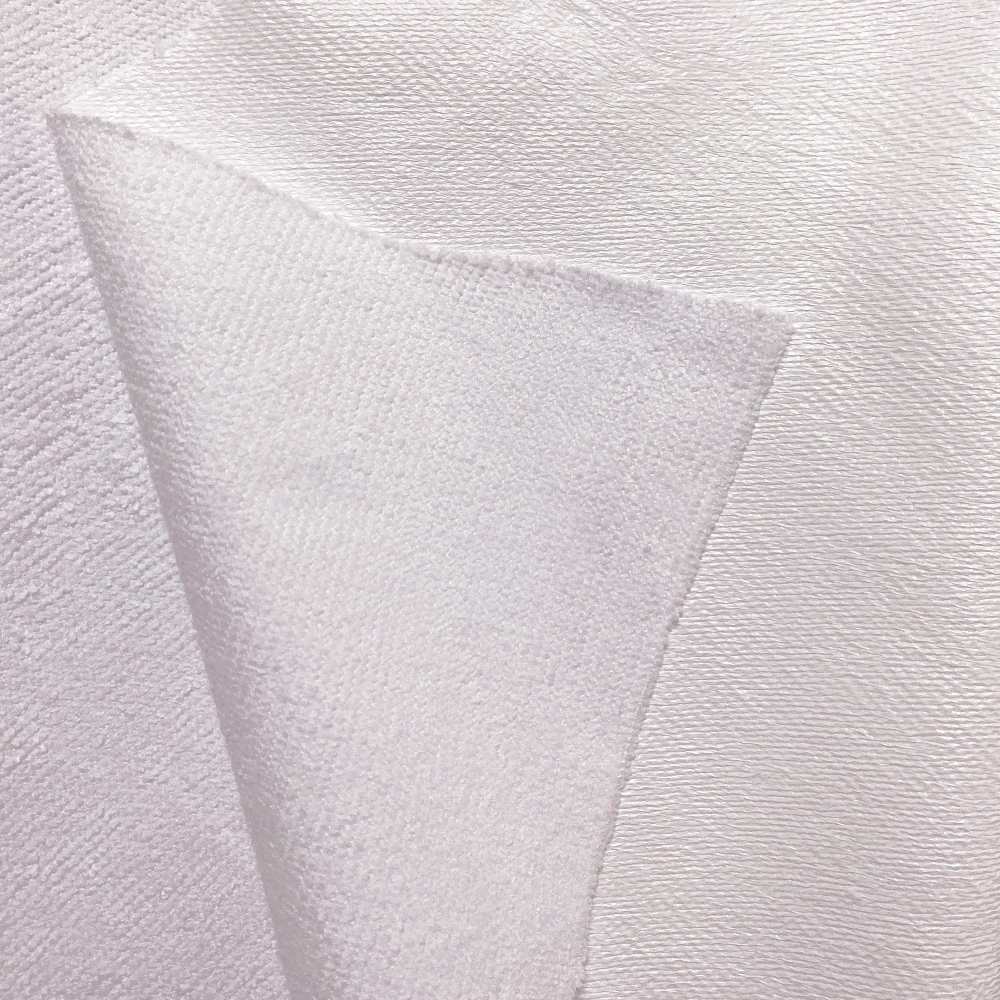 Solid Polyester Microfiber Terry Fabric Laminated TPU film