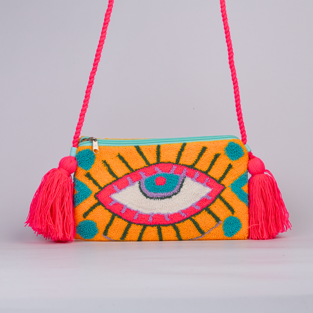 Wayuu Schultertasche Handgemacht