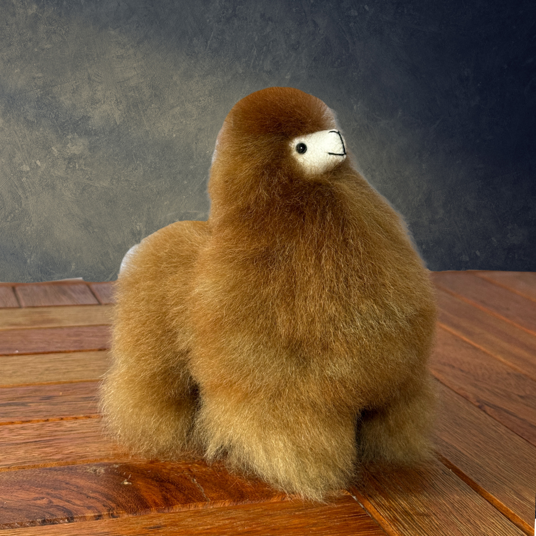 Baby AlpakaStofftier braun S (15cm)