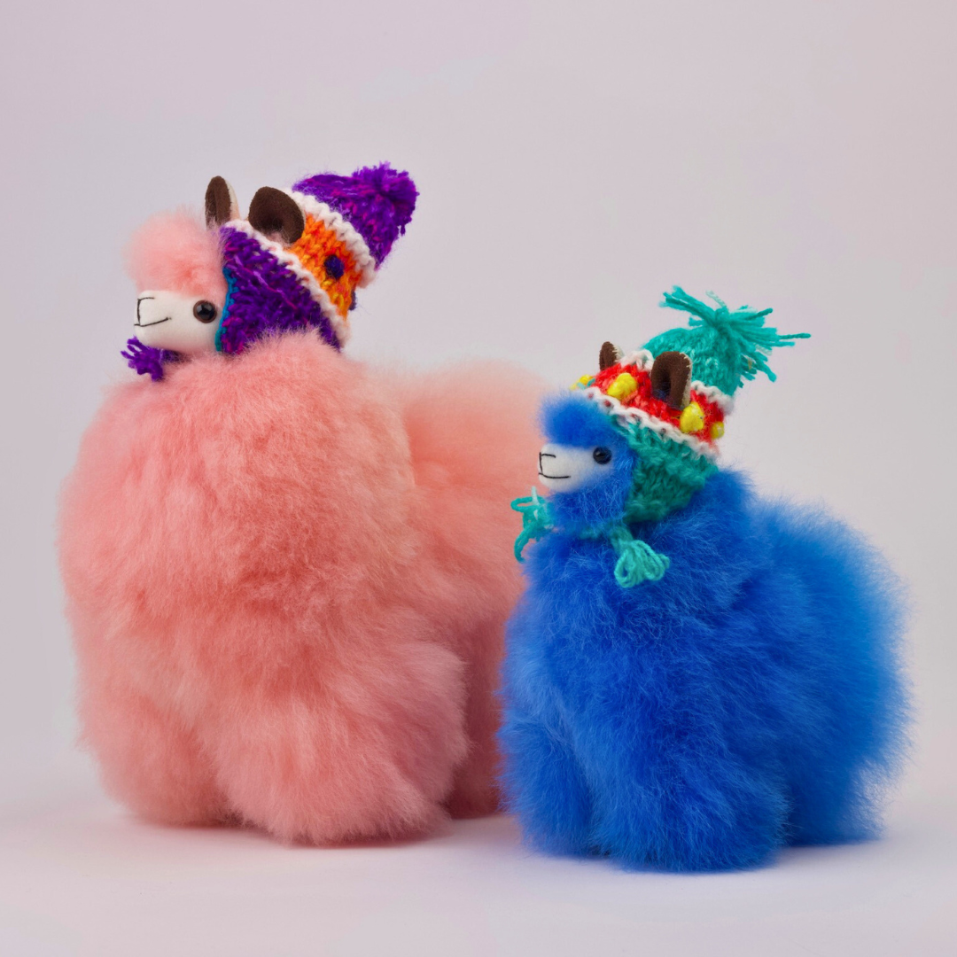 Baby Alpaka Stofftier  M  (25cm)