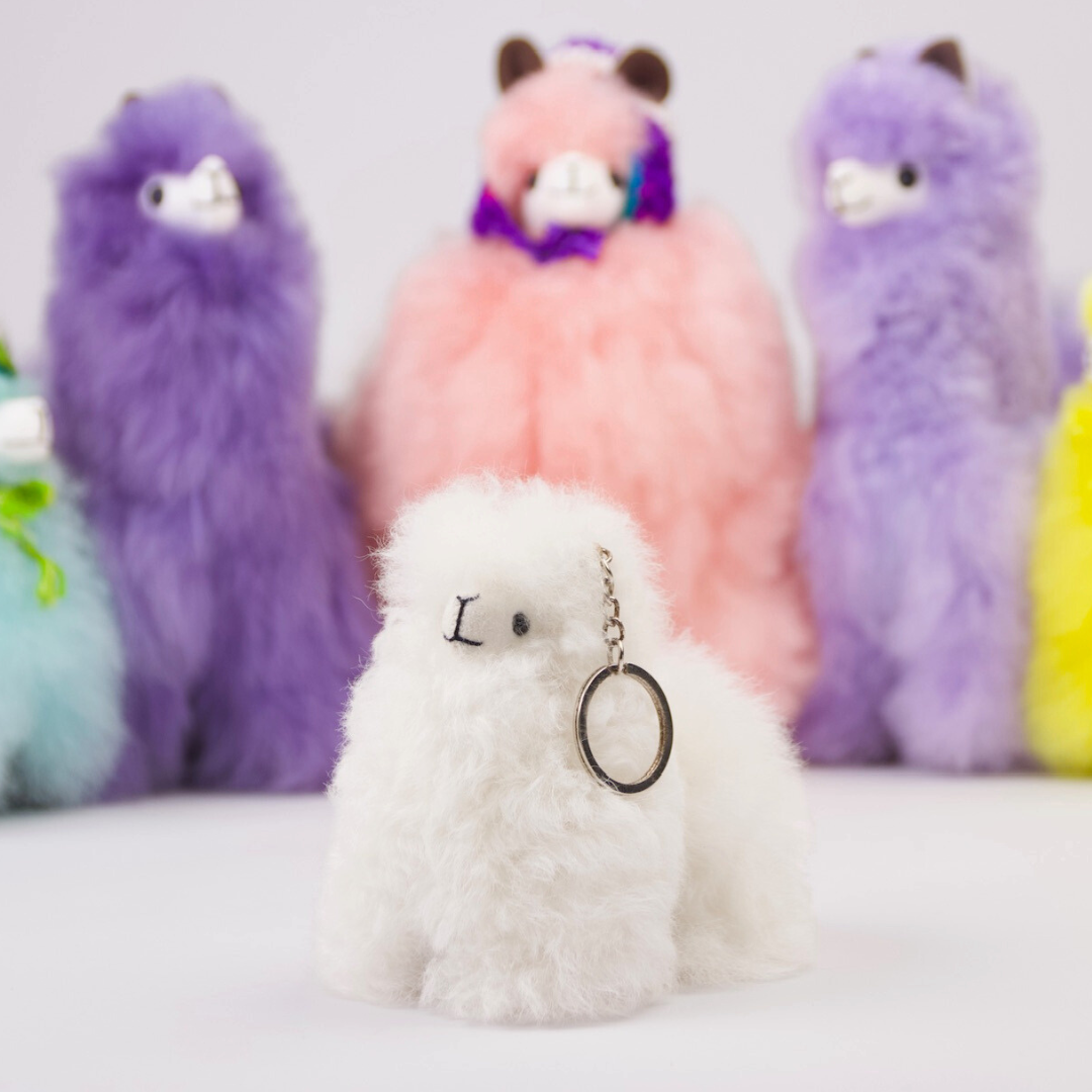 Schlüsselanhänger / Bag Charm Alpaka