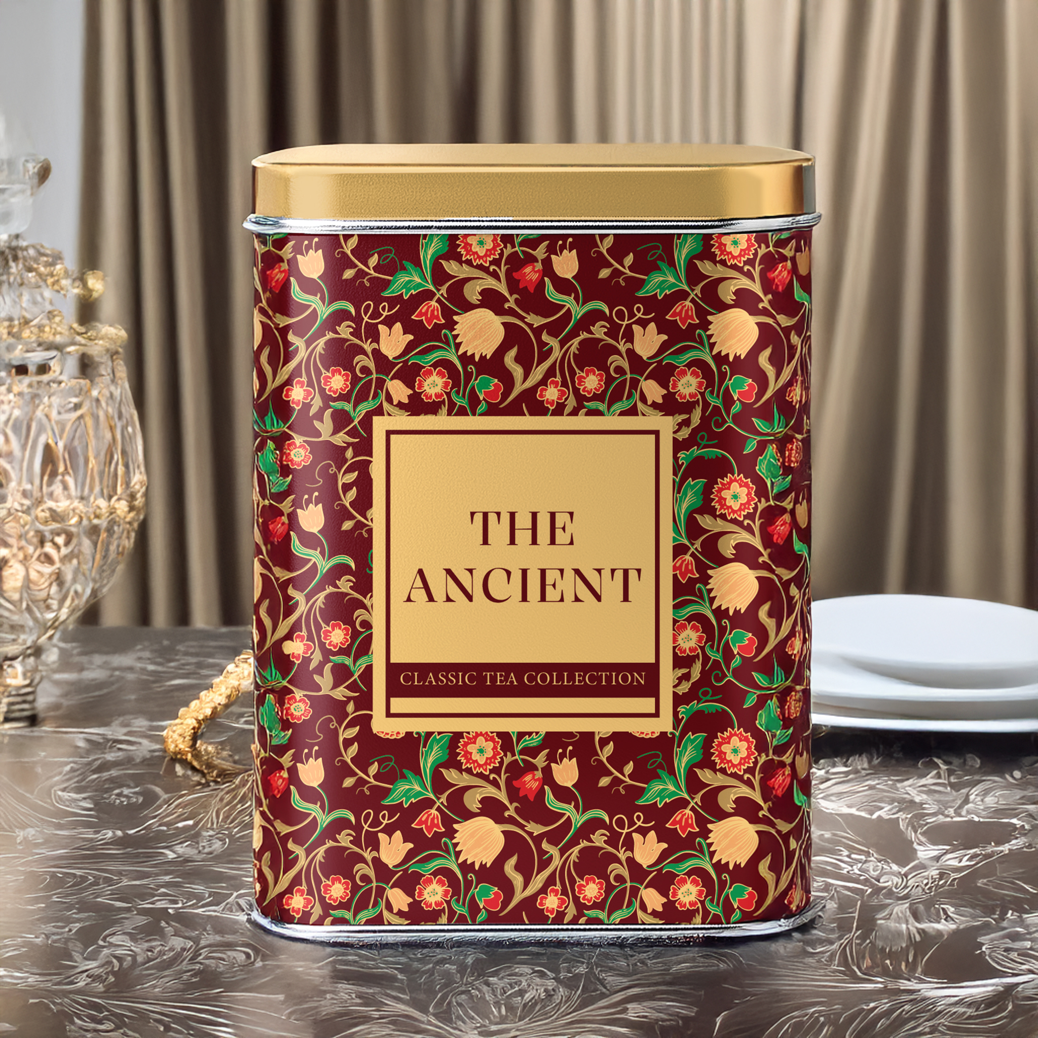 PREMIUM LUXURY PACKAGING DESIGN #123 | TIN, BOX, ZIPPER, POUCH CUSTOMIZABLE | READY PACKAGING DESIGN