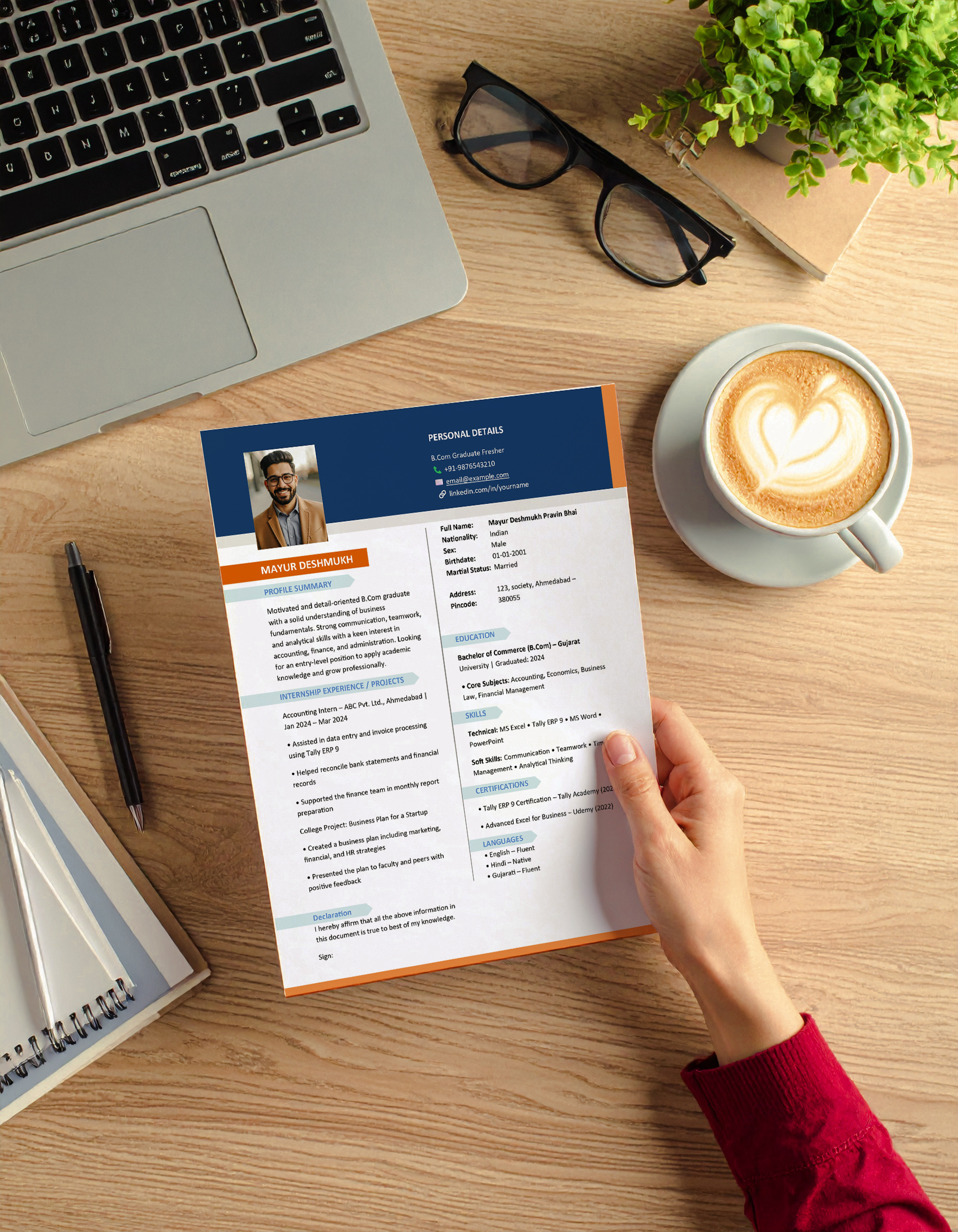 🚫 No Interview Calls? ✅ Use This Job-Winning Resume Template + AI Profile Summary Prompt!