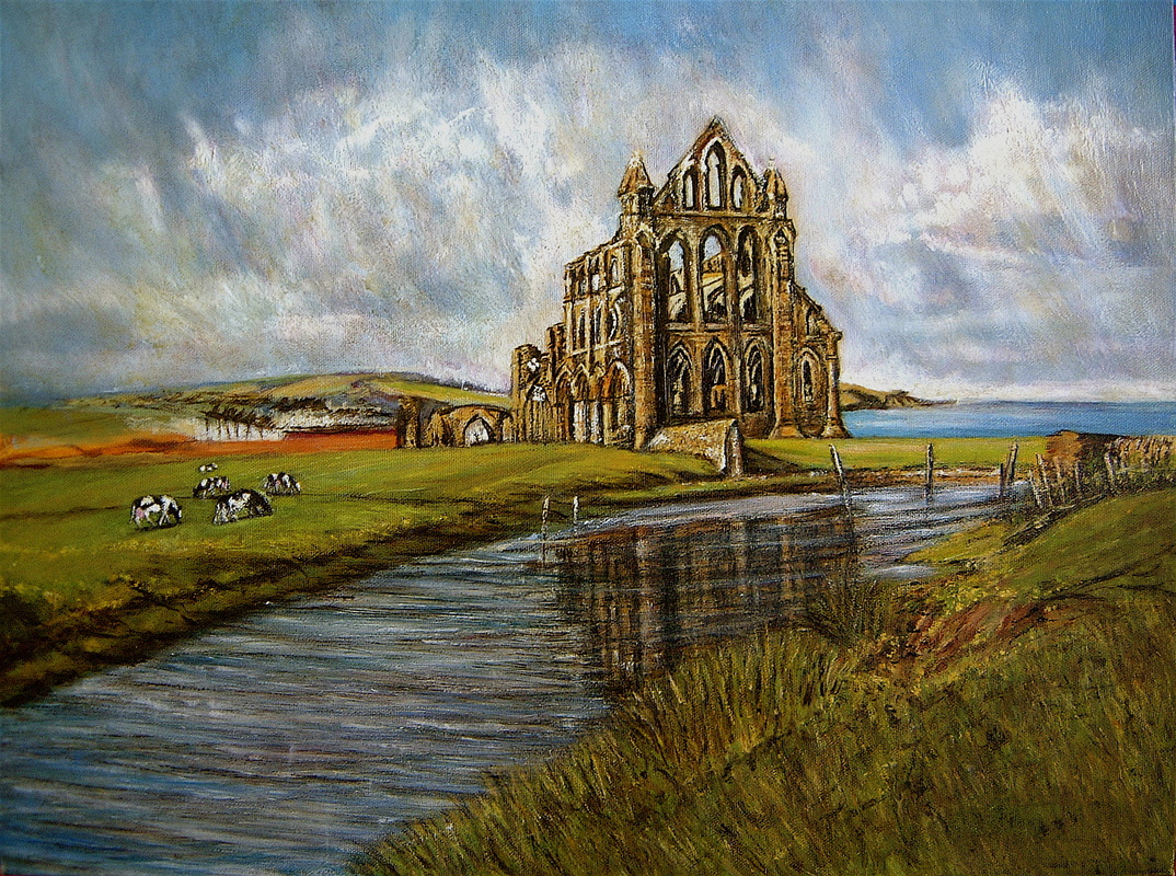 Historic Ruins Of Whitby Abbey