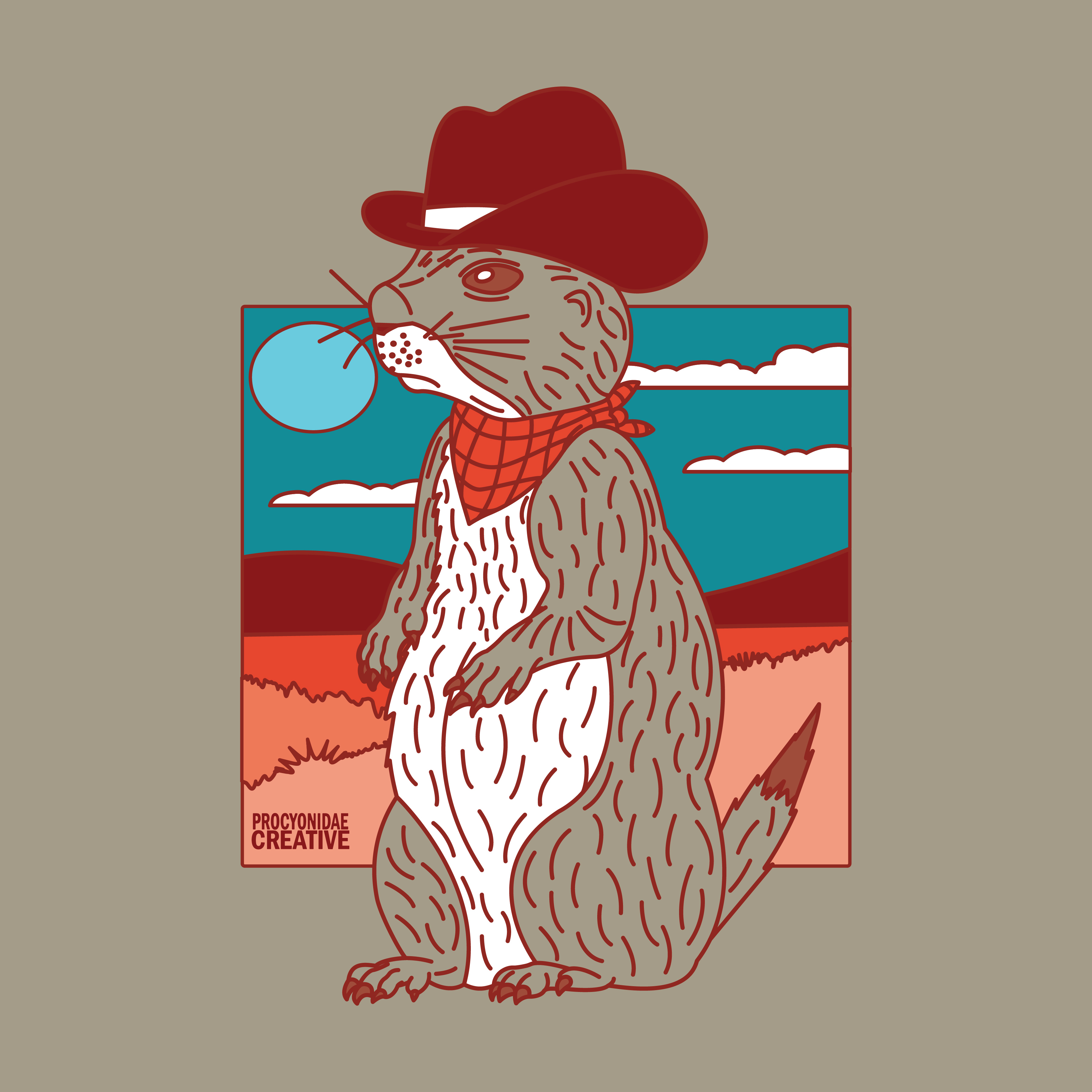 Perrito de la Pradera Vaquero