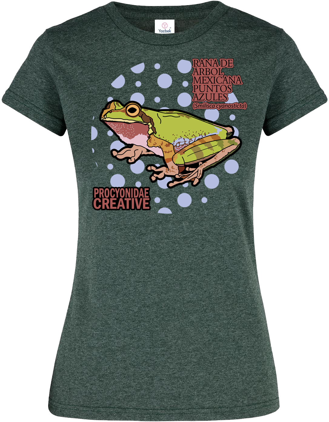 Rana de Arbol Mexicana de Puntos Azules