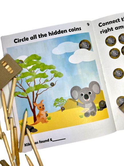 Learn to Save Activity Book