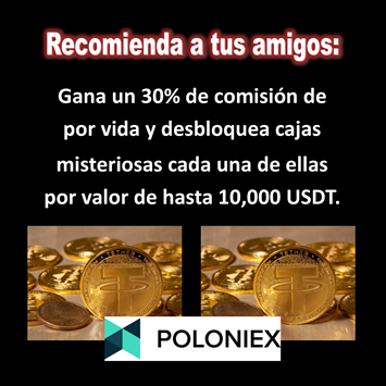 Gane con Poloniex.