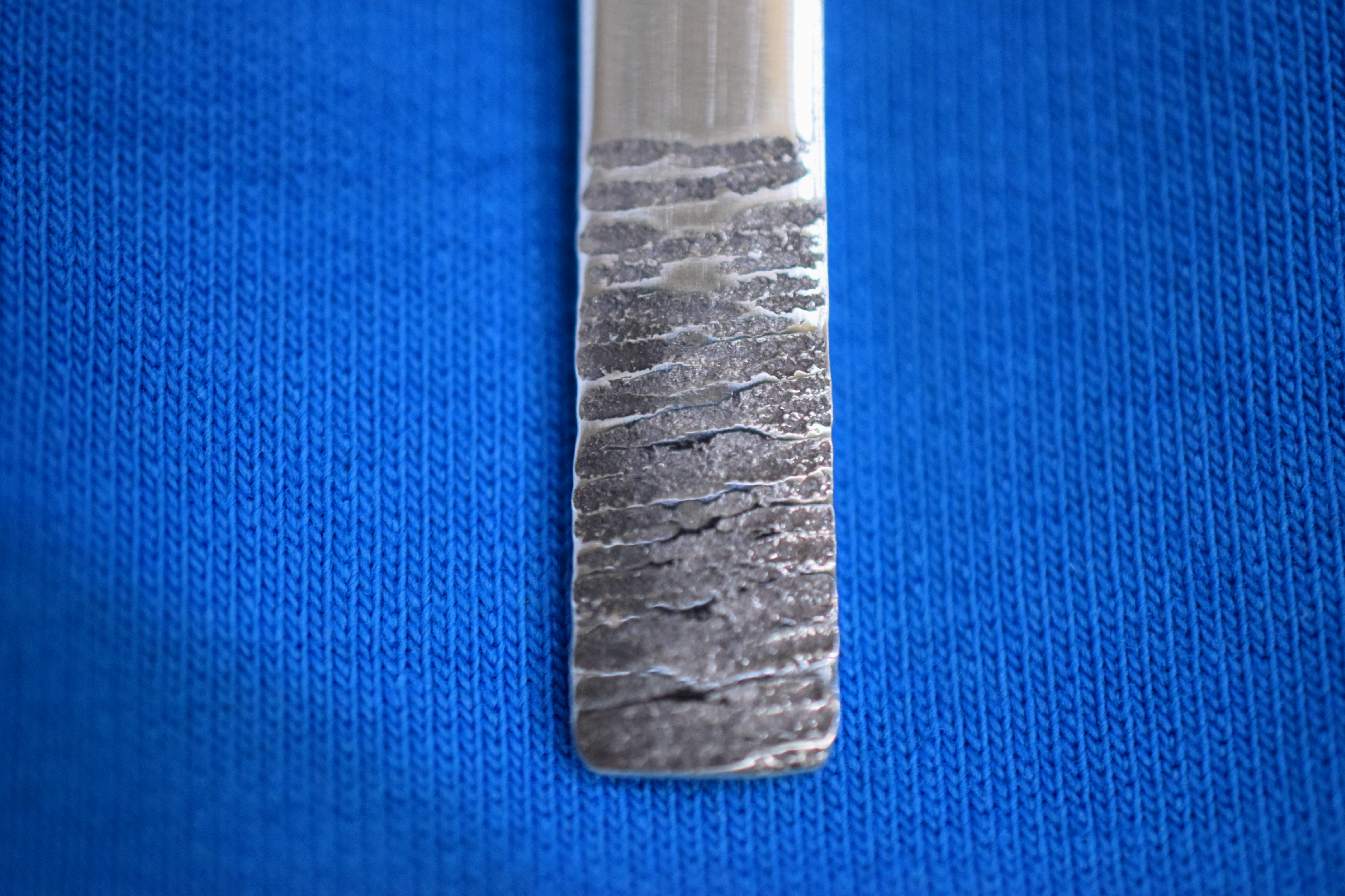 Heavy Sterling Silver, Textured Pendant