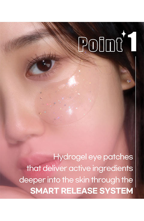 Pink Collagen Hydrogel Eye Patch