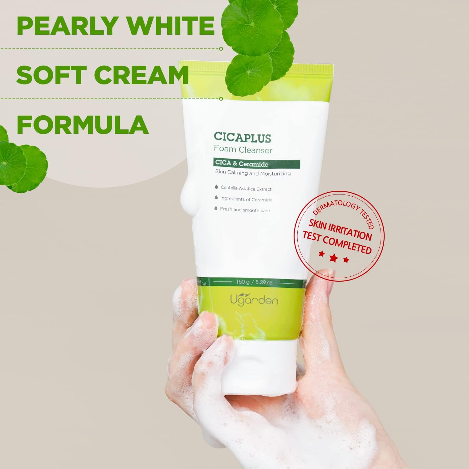Ugarden Cicaplus Foam Cleanser