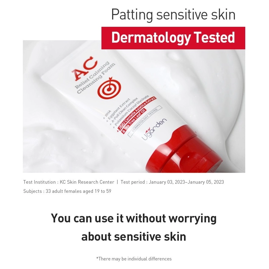 Ugarden AC Relief Calming Cleansing Foam