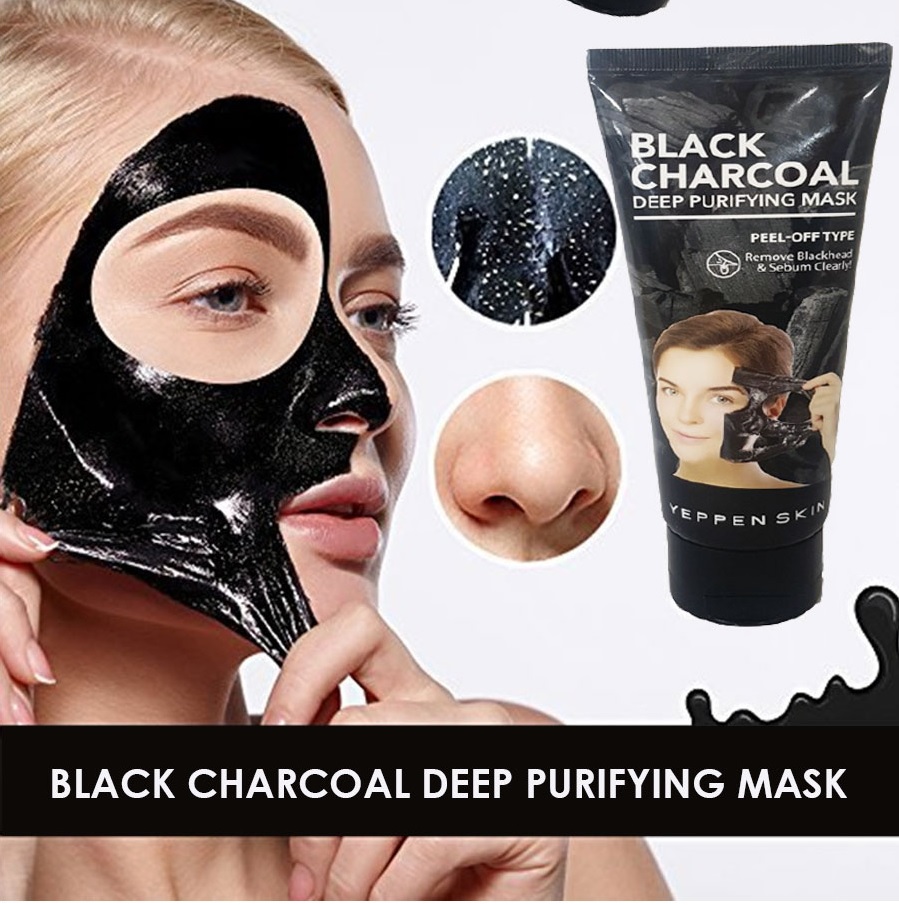 YEPPEN SKIN Black Charcoal Deep Purifying Peel-Off Mask