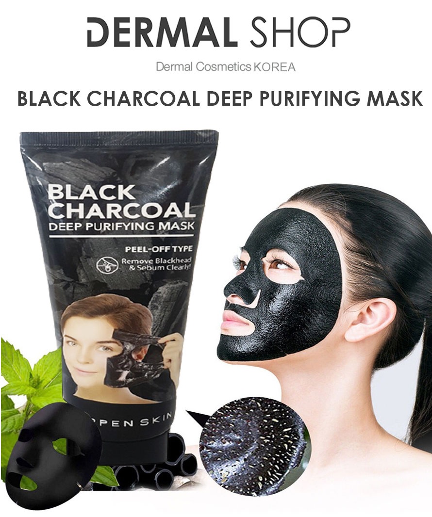 YEPPEN SKIN Black Charcoal Deep Purifying Peel-Off Mask