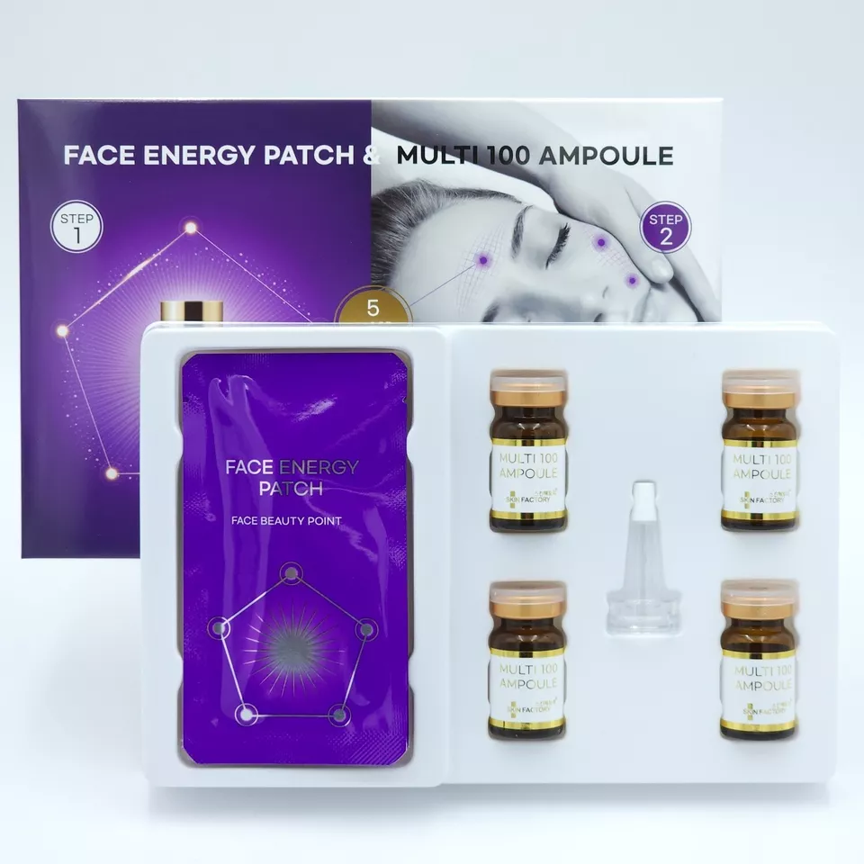 SKIN FACTORY Face Energy Patch & Multi 100 Ampoule